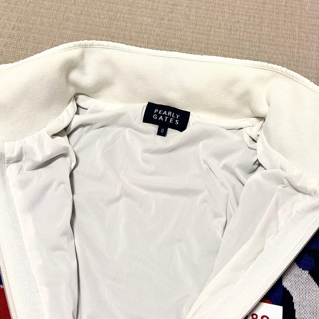 【極美品】パーリーゲイツ 蓄熱 ニット ブルゾン サイズ0
