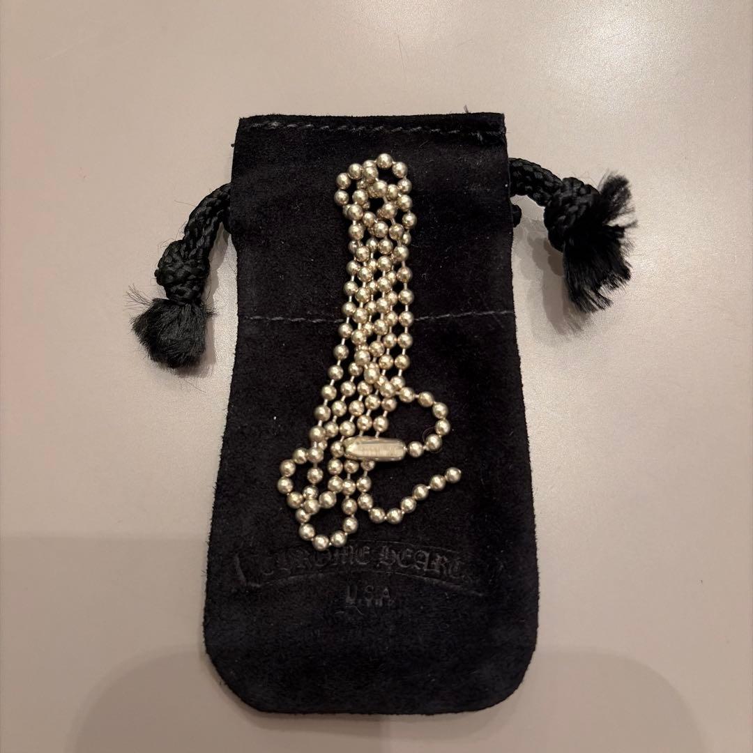 【値下げ交渉可】クロムハーツ　ボールチェーン