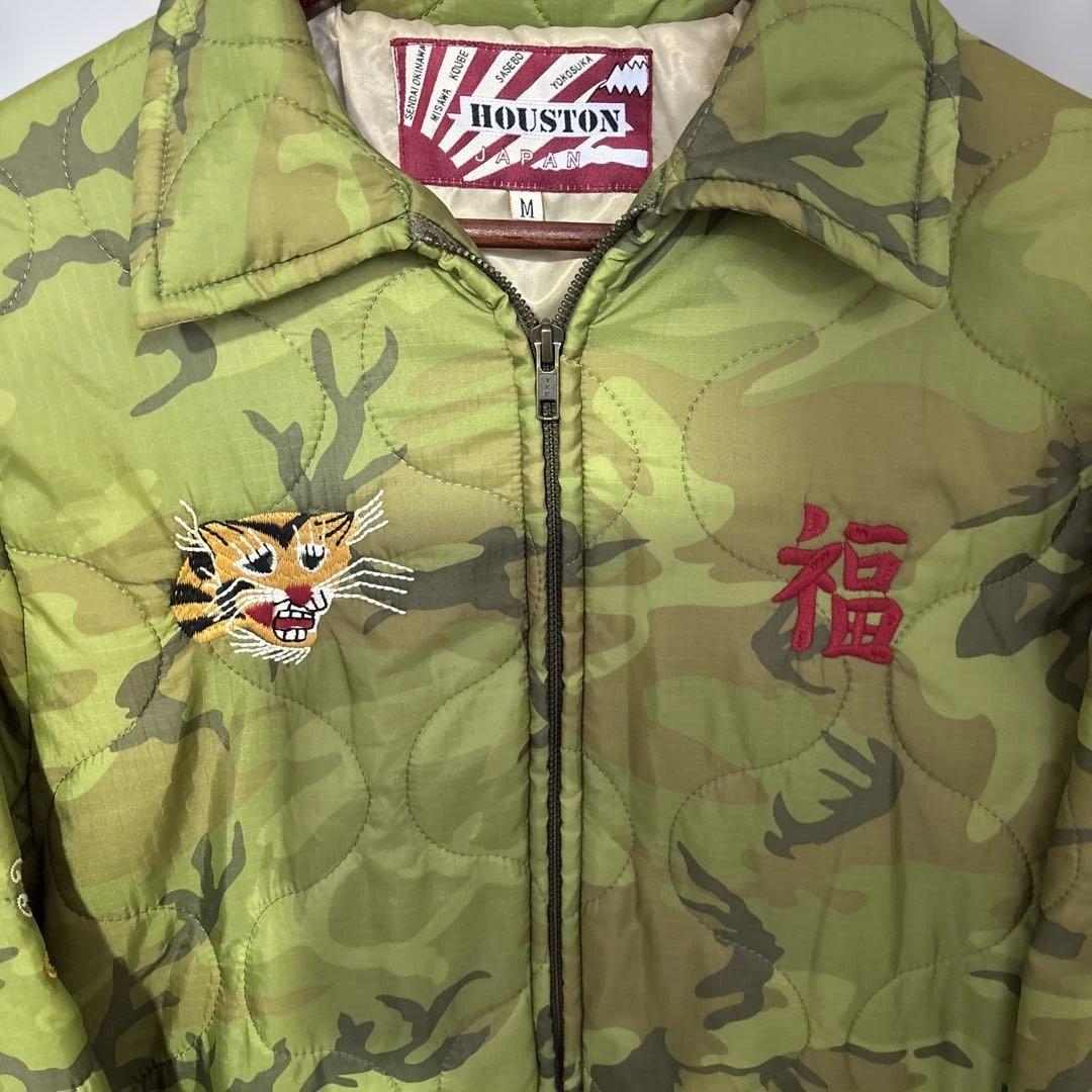 【美品】HUSTON ヒューストン ベトジャン キルティングジャケット M