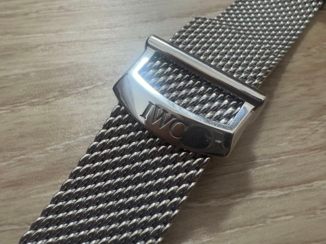IWC 純正ミラネーゼブレス　ラグ幅18mm
