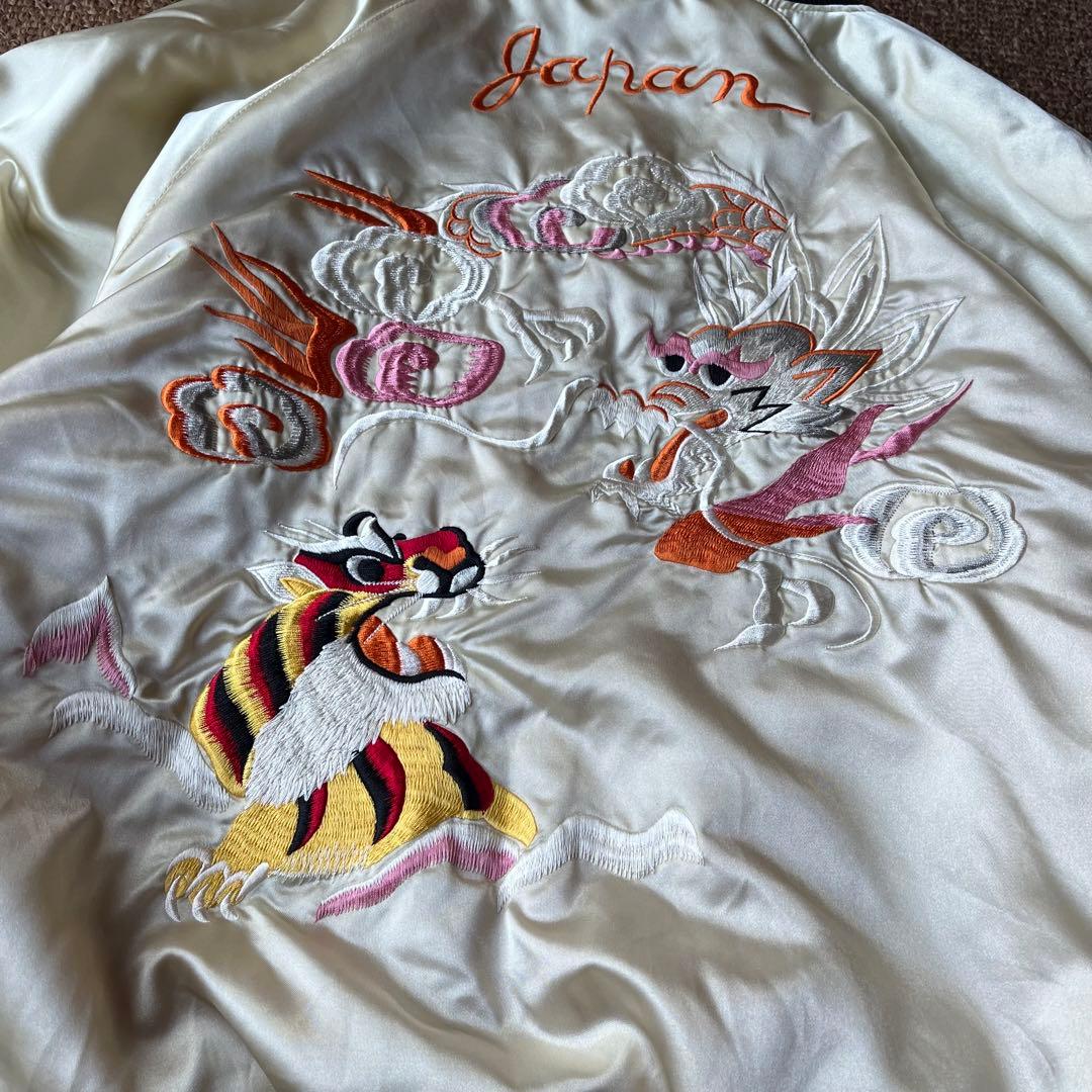 70〜80s スカジャン souvenir jacket （検 50s 別珍