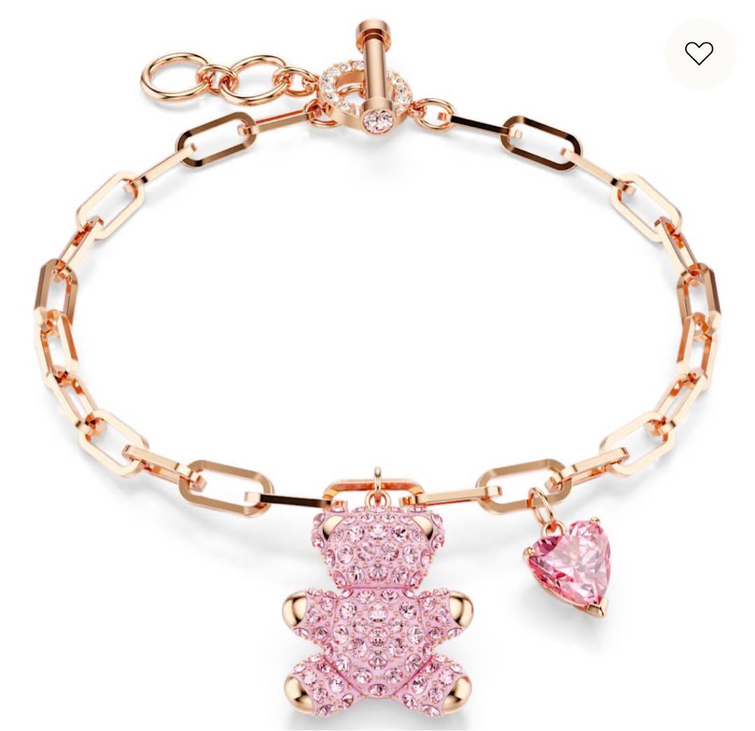 【値下げ可能】SWAROVSKI / teddy クマ ブレスレット