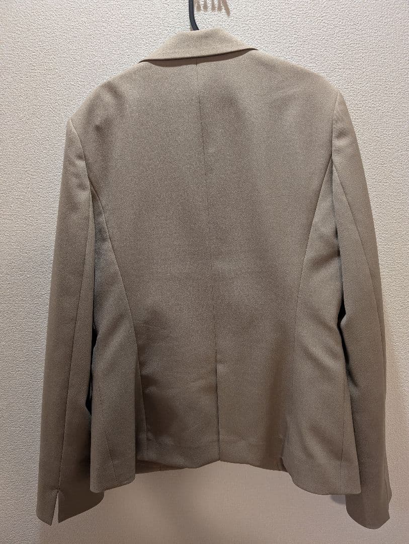 SUIT SQUARE ベージュ ビジネススーツ パンツスーツ上下 サイズ40