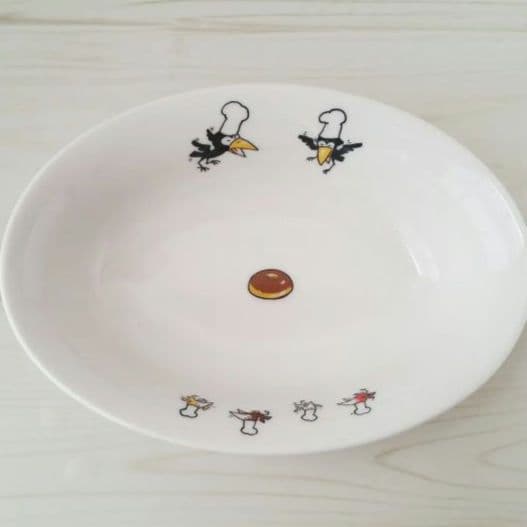新品　からすのパンやさん　カレー皿