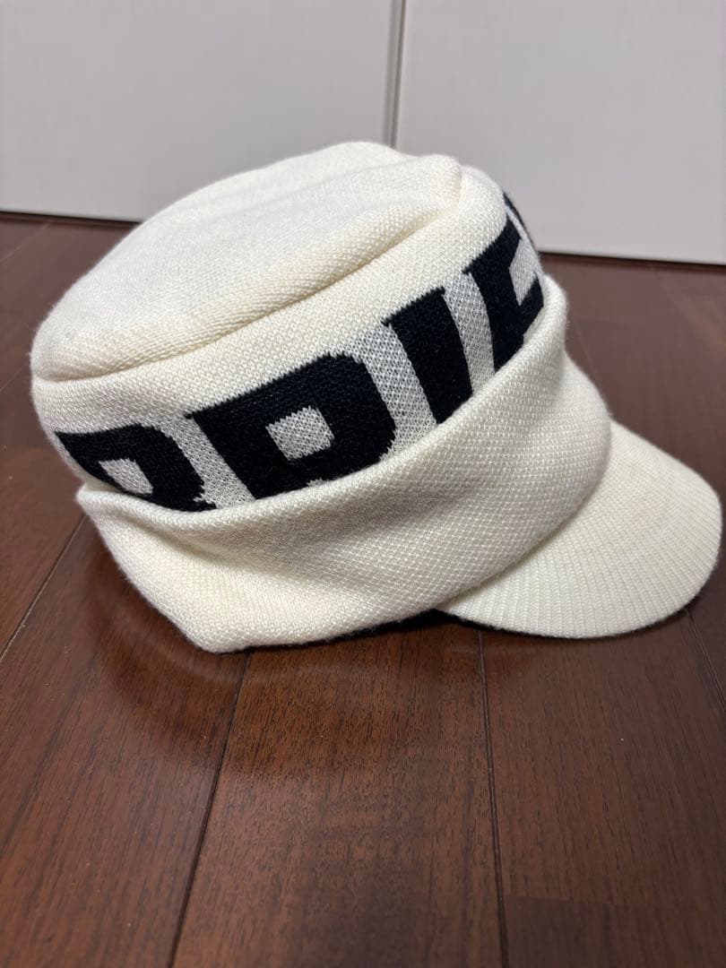 ブリーフィングホワイトニットキャップ