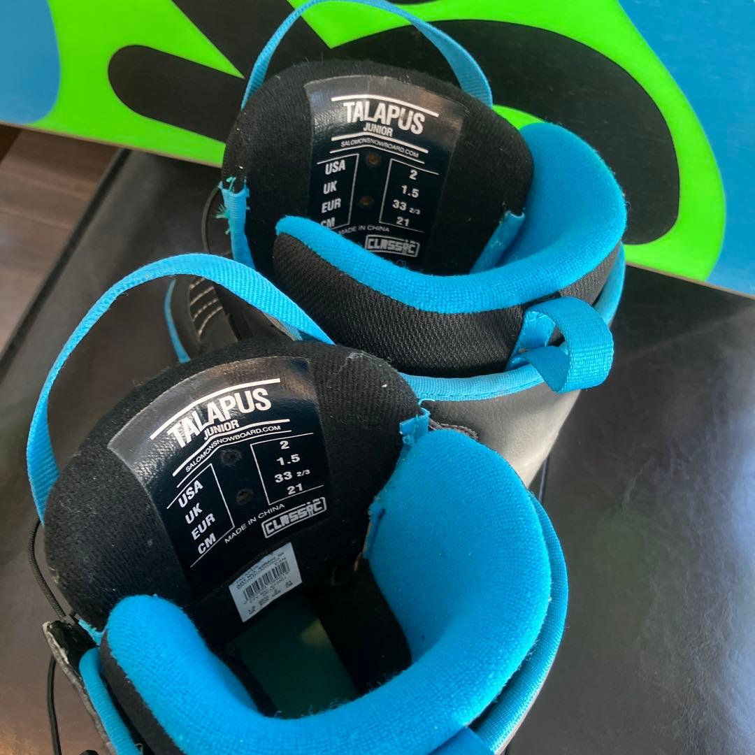 K2 SALOMON 子供用 スノーボード 130㎝ ブーツ 21