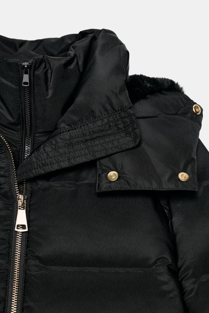 ❤️あいる❤️ mama撥水ウィンドブレーカーフード付きダウンジャケット M