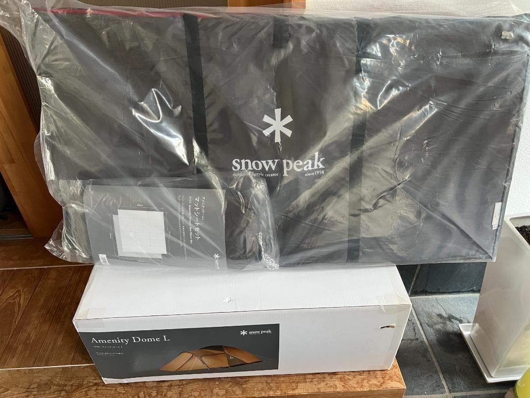（新品・未使用） peak アメニティドームL テント＋専用マット