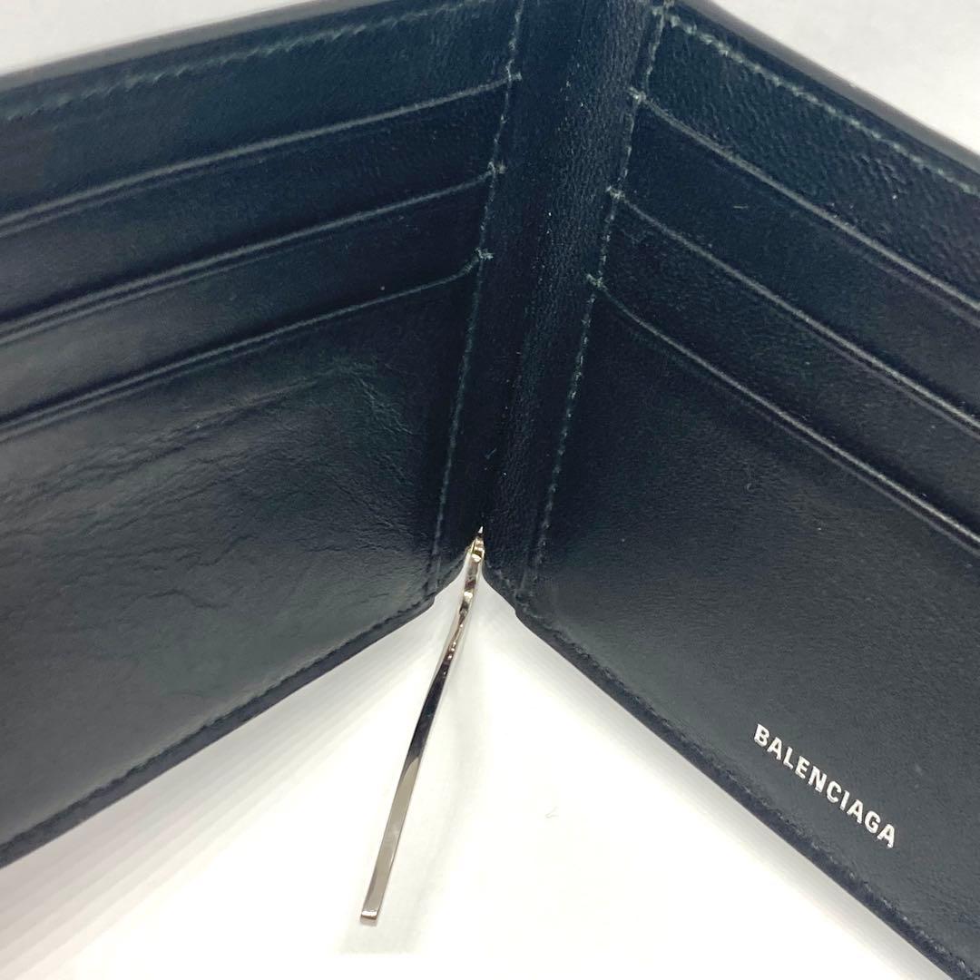 BALENCIAGA BBロゴ マネークリップ ブラック