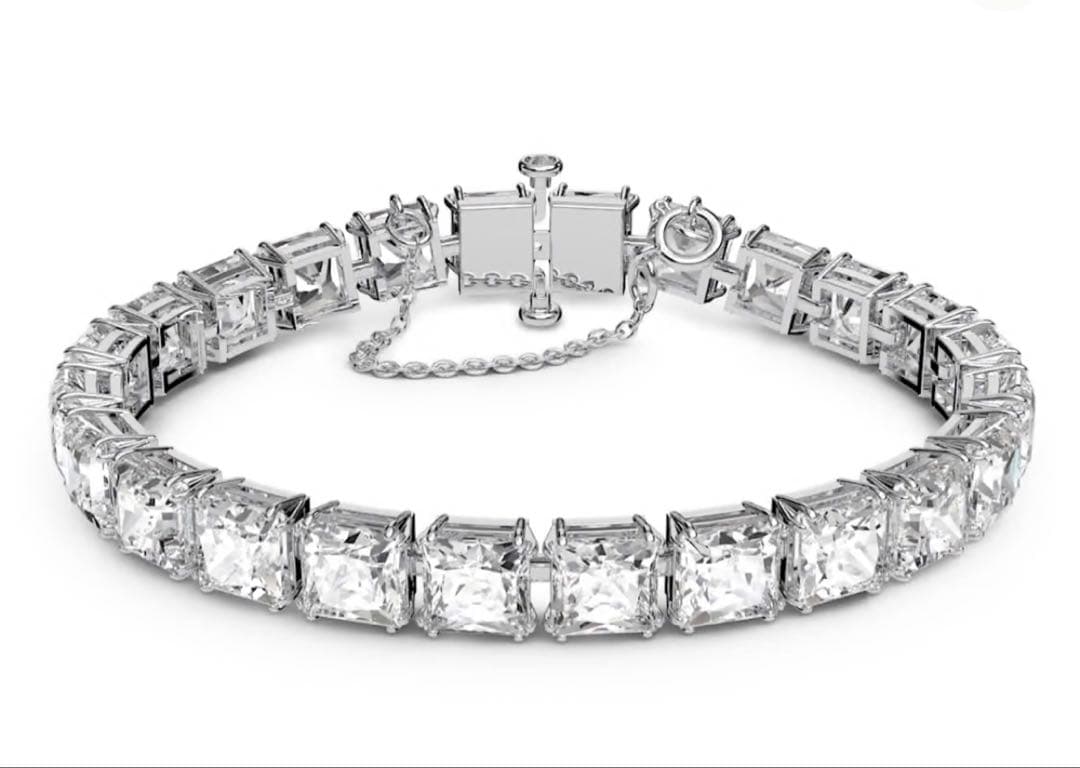 P*様 swarovski matrix tennis ブレスレット