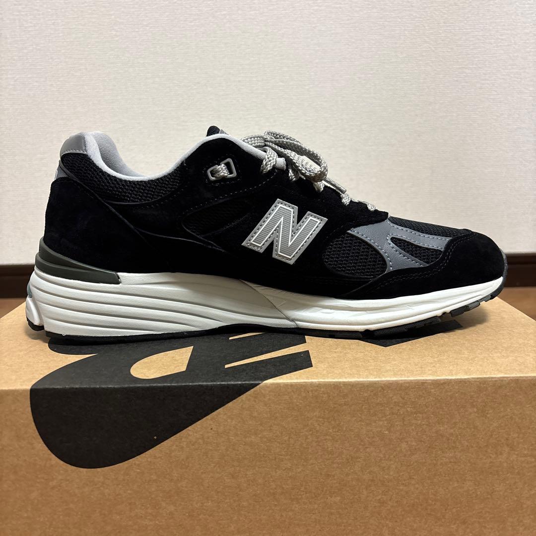 NewBalance 991v2 ブラック 27.5cm