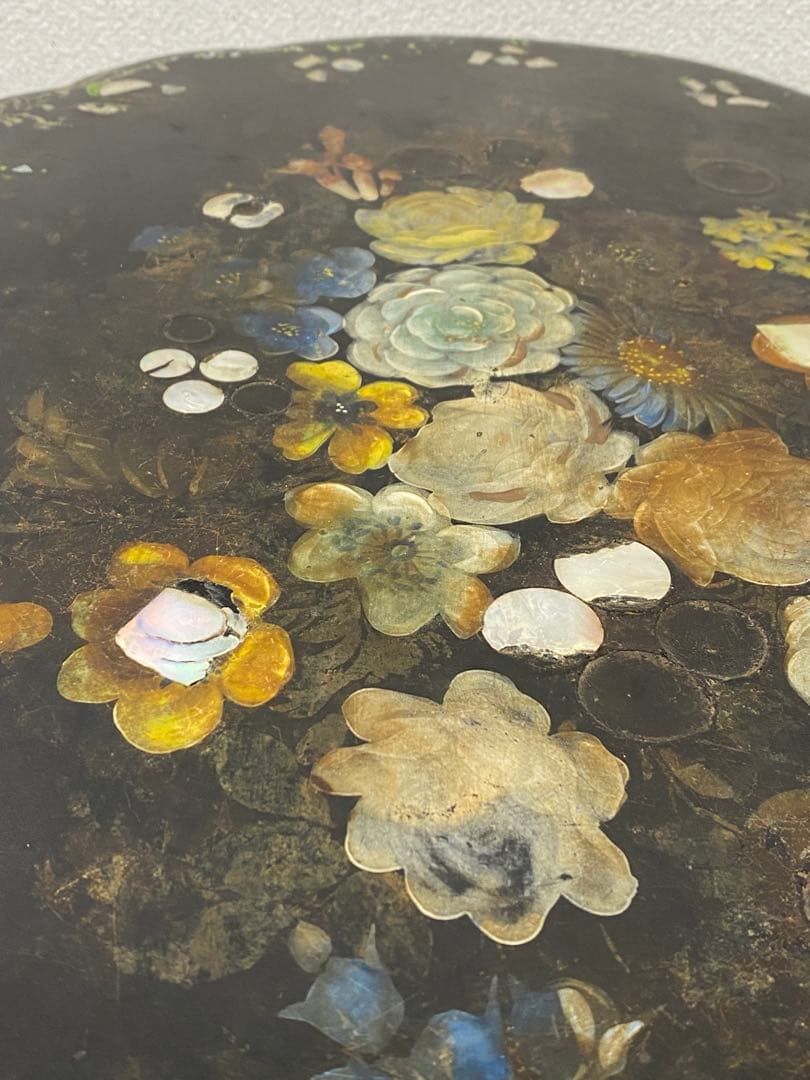 3-1538 アンティーク　ティルトップテーブル