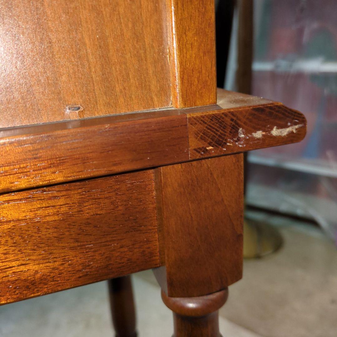 カリモク家具 コロニアル ライティングビューロー デスク ★ヴィンテージ