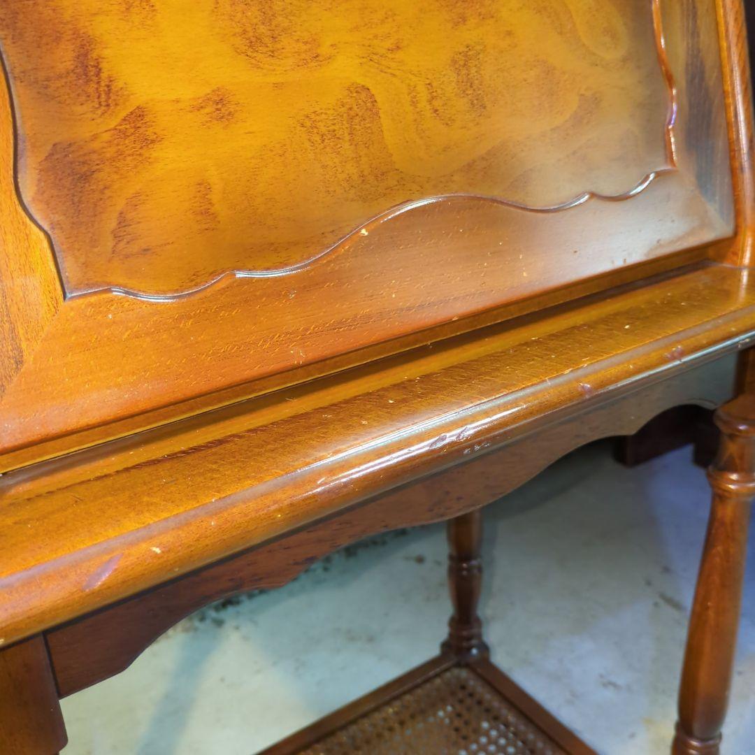 カリモク家具 コロニアル ライティングビューロー デスク ★ヴィンテージ