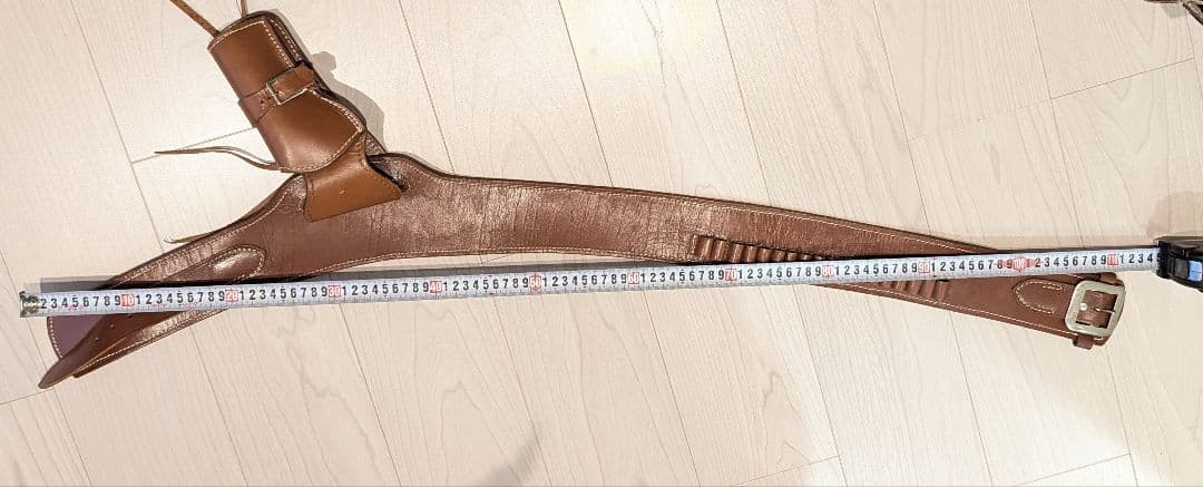 ウェスタンガンベルト ブラウン　NGH