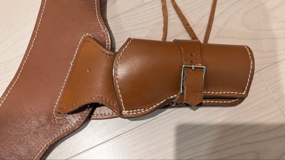 ウェスタンガンベルト ブラウン　NGH