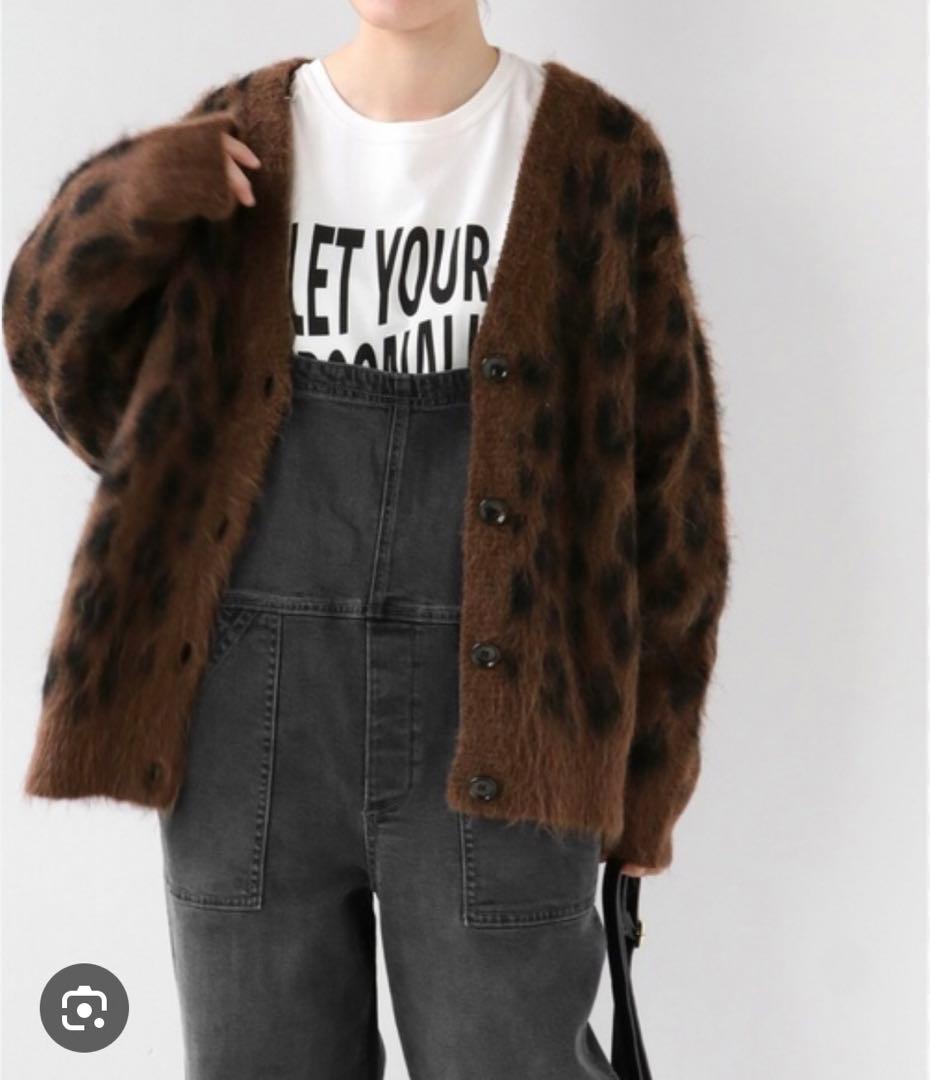 ジャーナルスタンダード　レリューム　モヘアカーディガン