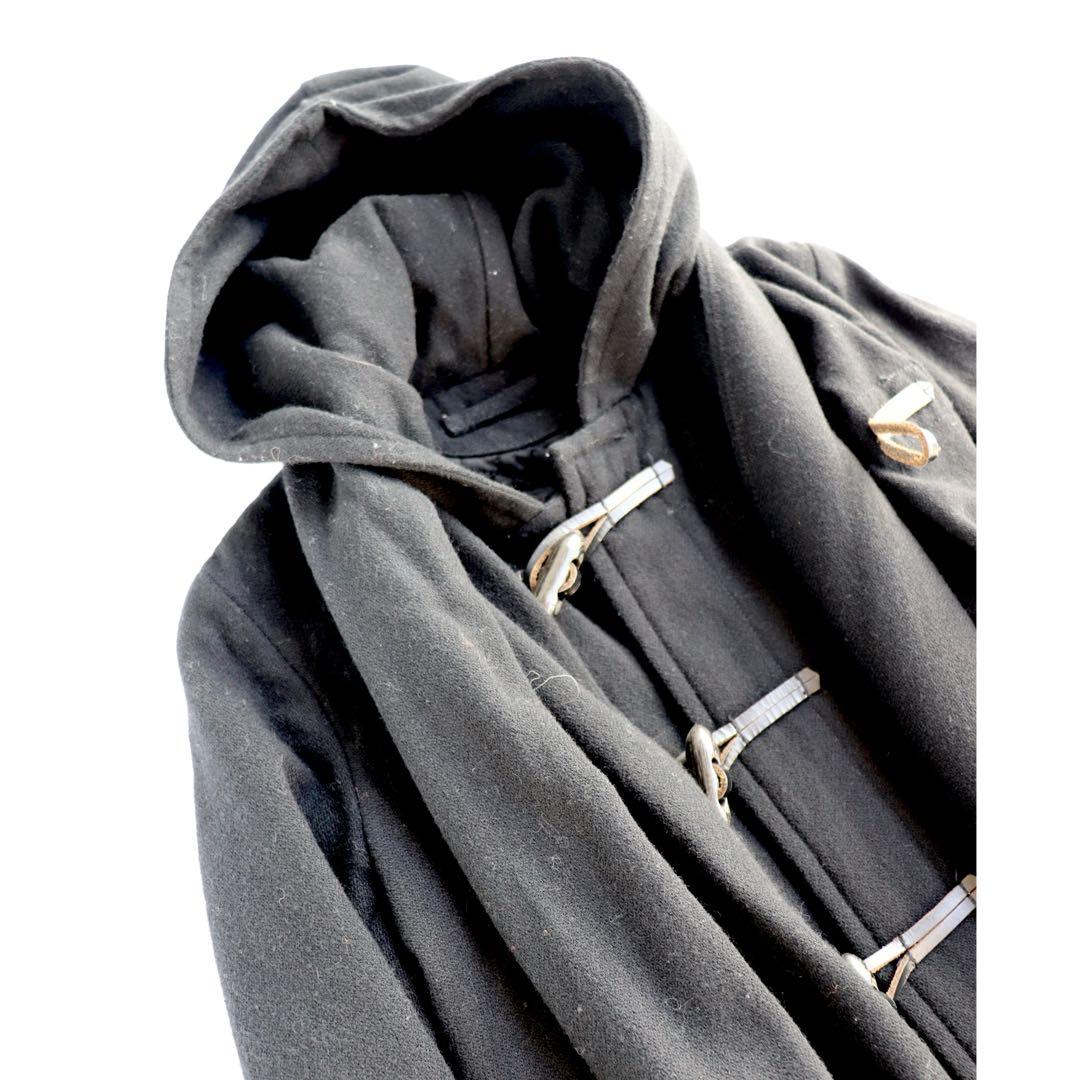 MIHARAYASUHIRO ミハラヤスヒロ ケープ付 ダッフルブルゾン