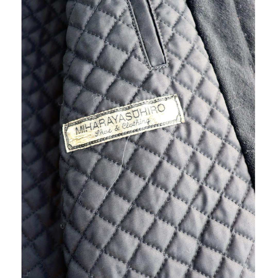 MIHARAYASUHIRO ミハラヤスヒロ ケープ付 ダッフルブルゾン