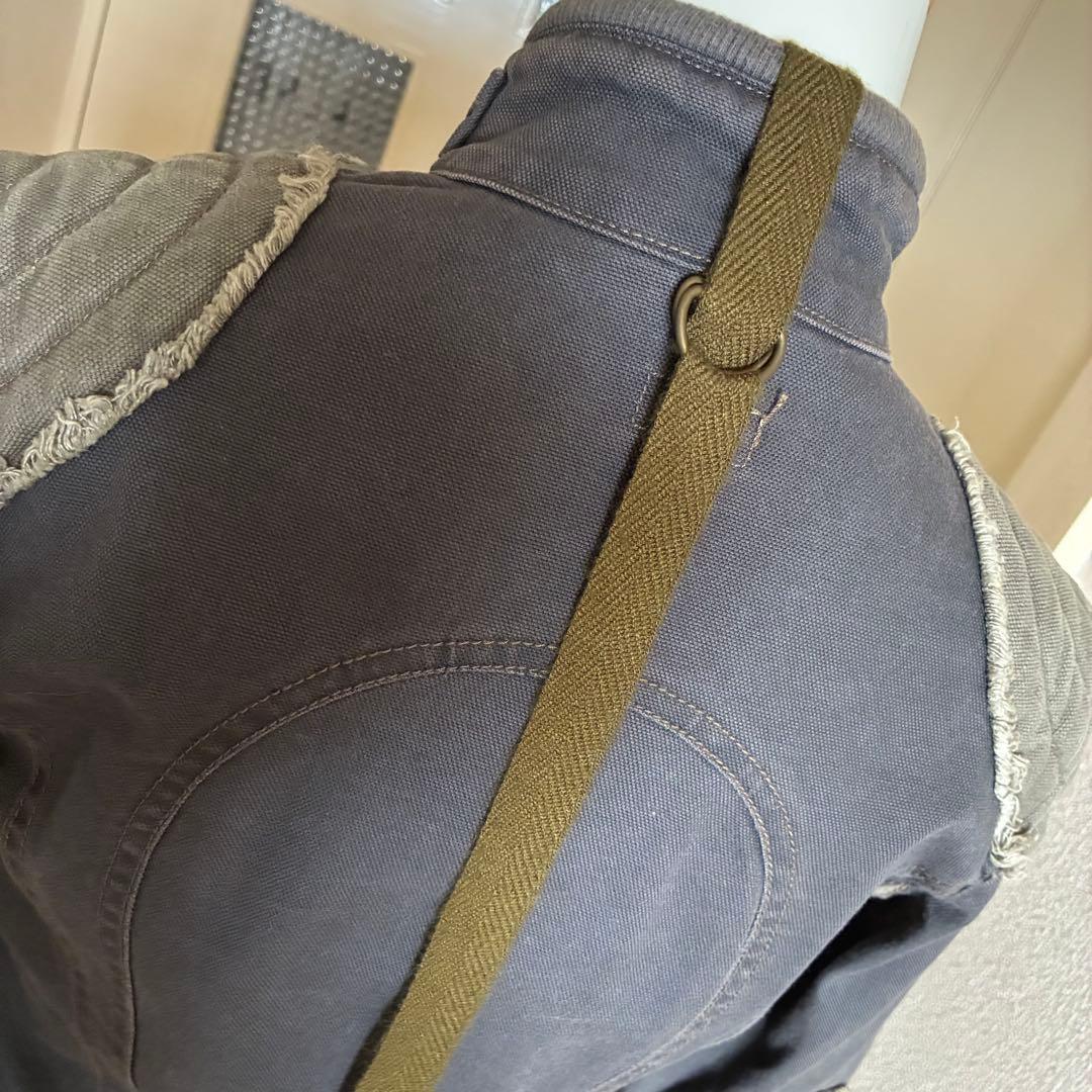 希少LGBミリタリー ジャケット ライダース ルグランブルーL.G.Bレア