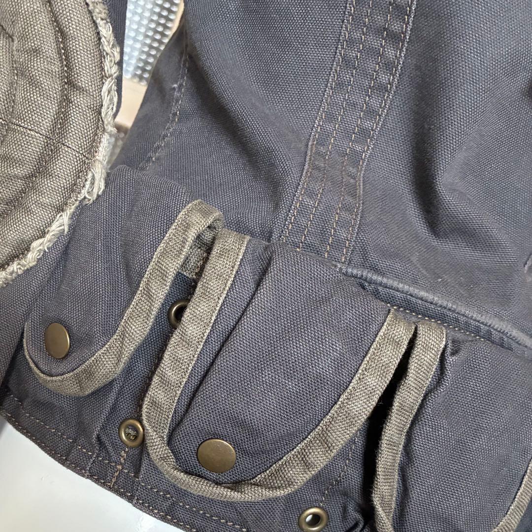 希少LGBミリタリー ジャケット ライダース ルグランブルーL.G.Bレア