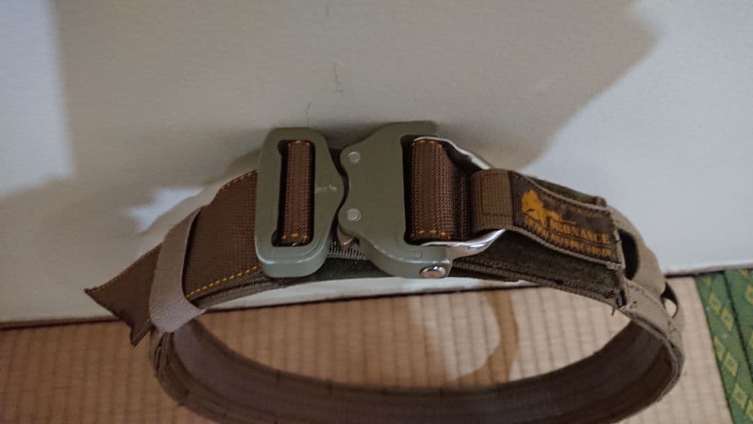 個人装備 ORDNANCE TACTICAL PISTOL BELT MOLLE