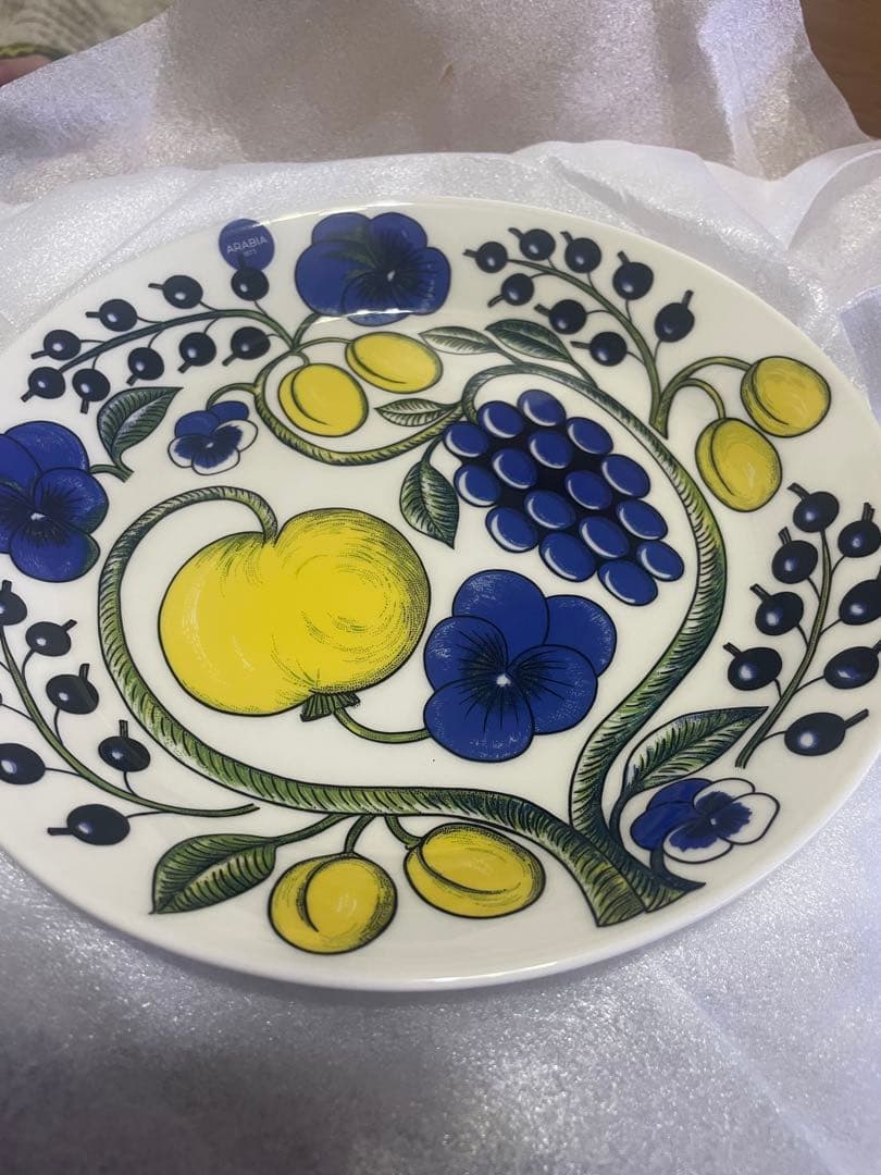 ARABIA マグカップ2個とプレート2枚・ナプキン1枚セット