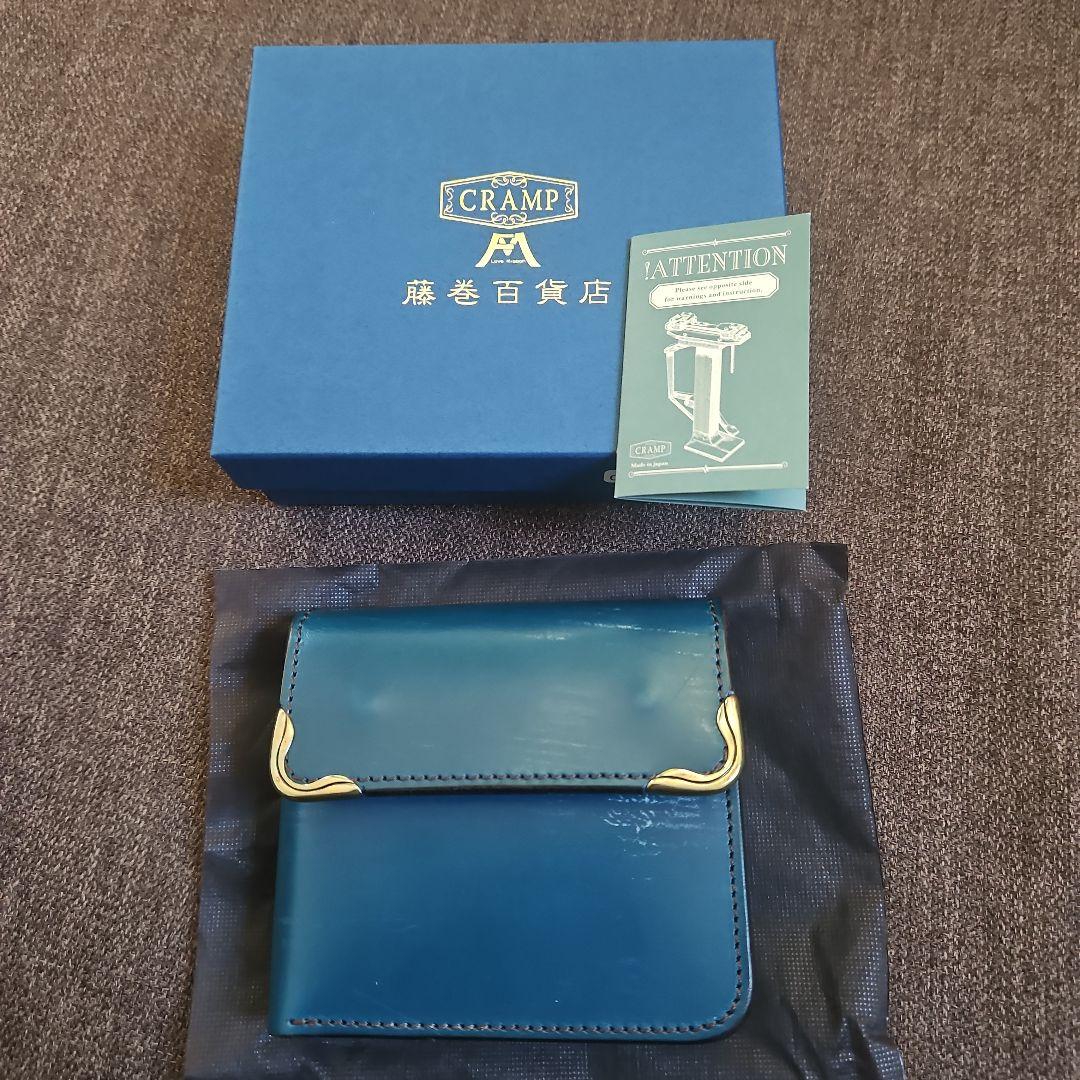 池之端銀革店 CRAMP 二つ折りギャルソンウォレット