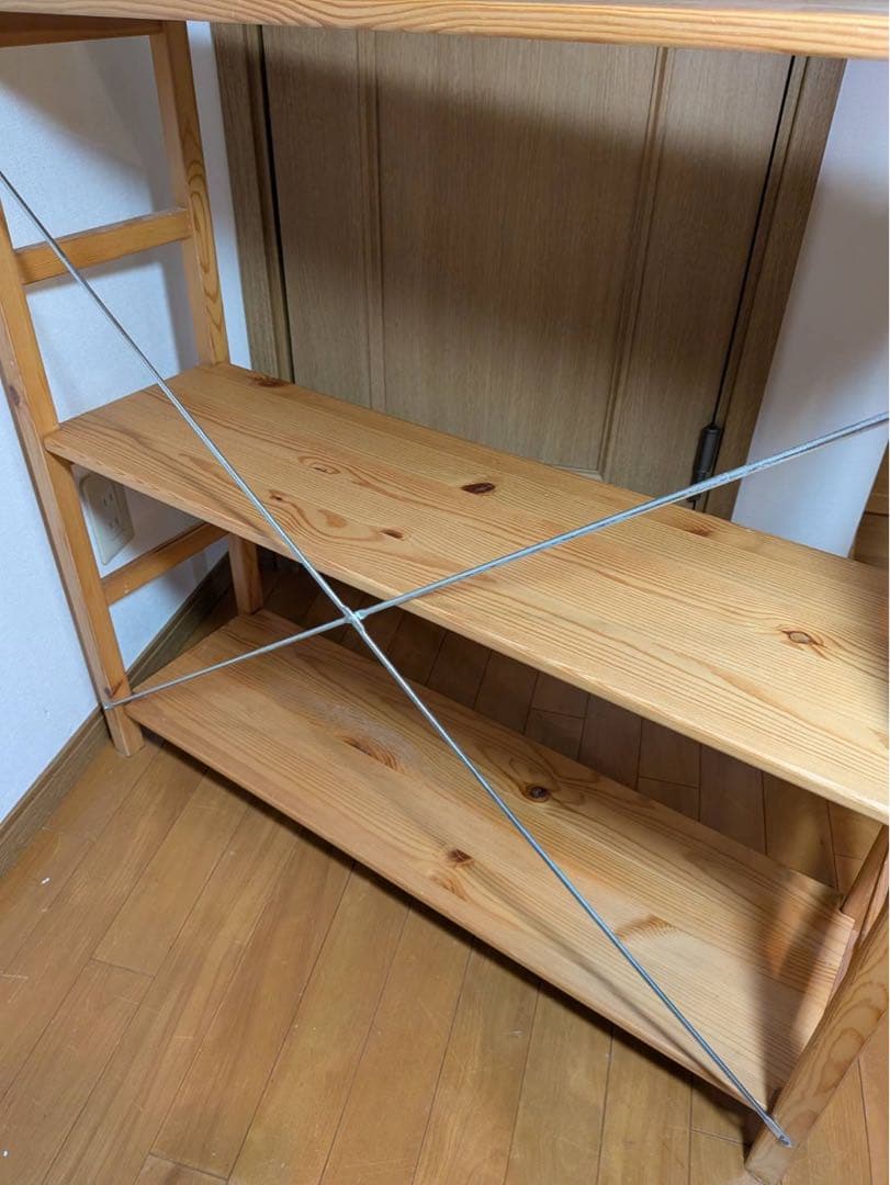 ■送料込■無印良品 MUJI パイン材ユニットシェルフ 棚収納 木製家具