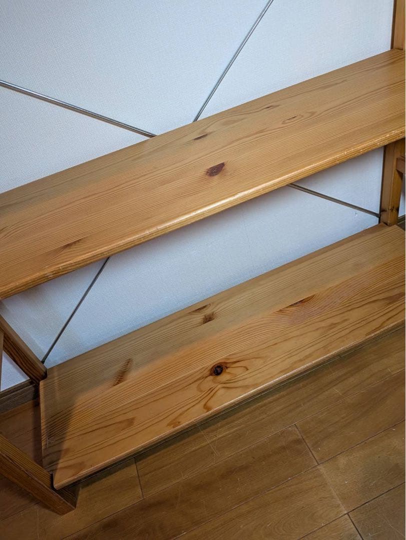 ■送料込■無印良品 MUJI パイン材ユニットシェルフ 棚収納 木製家具