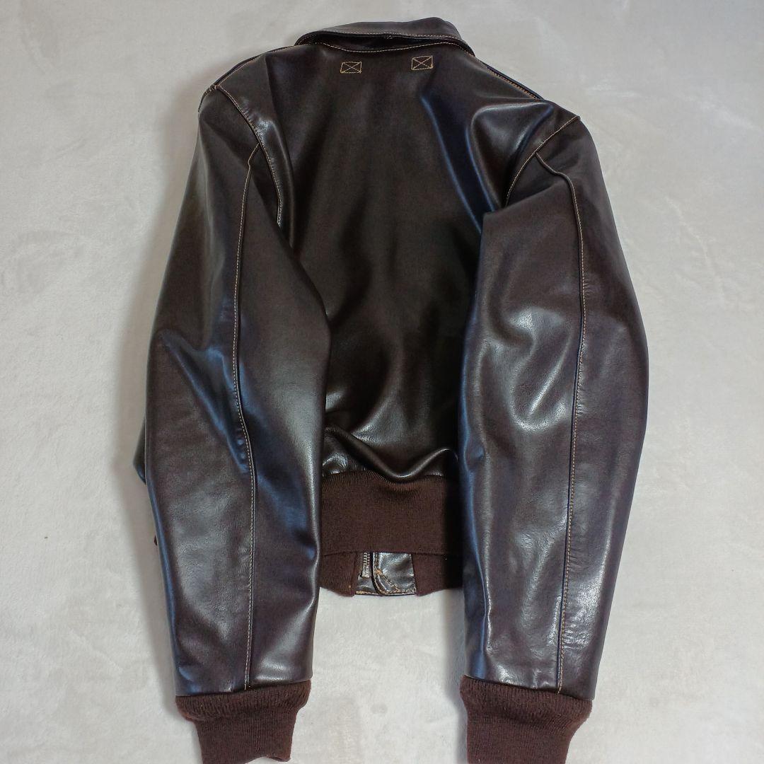 中田商店 モーガンメンフェスベル　A-2 フライトジャケット 焦茶　サイズ40