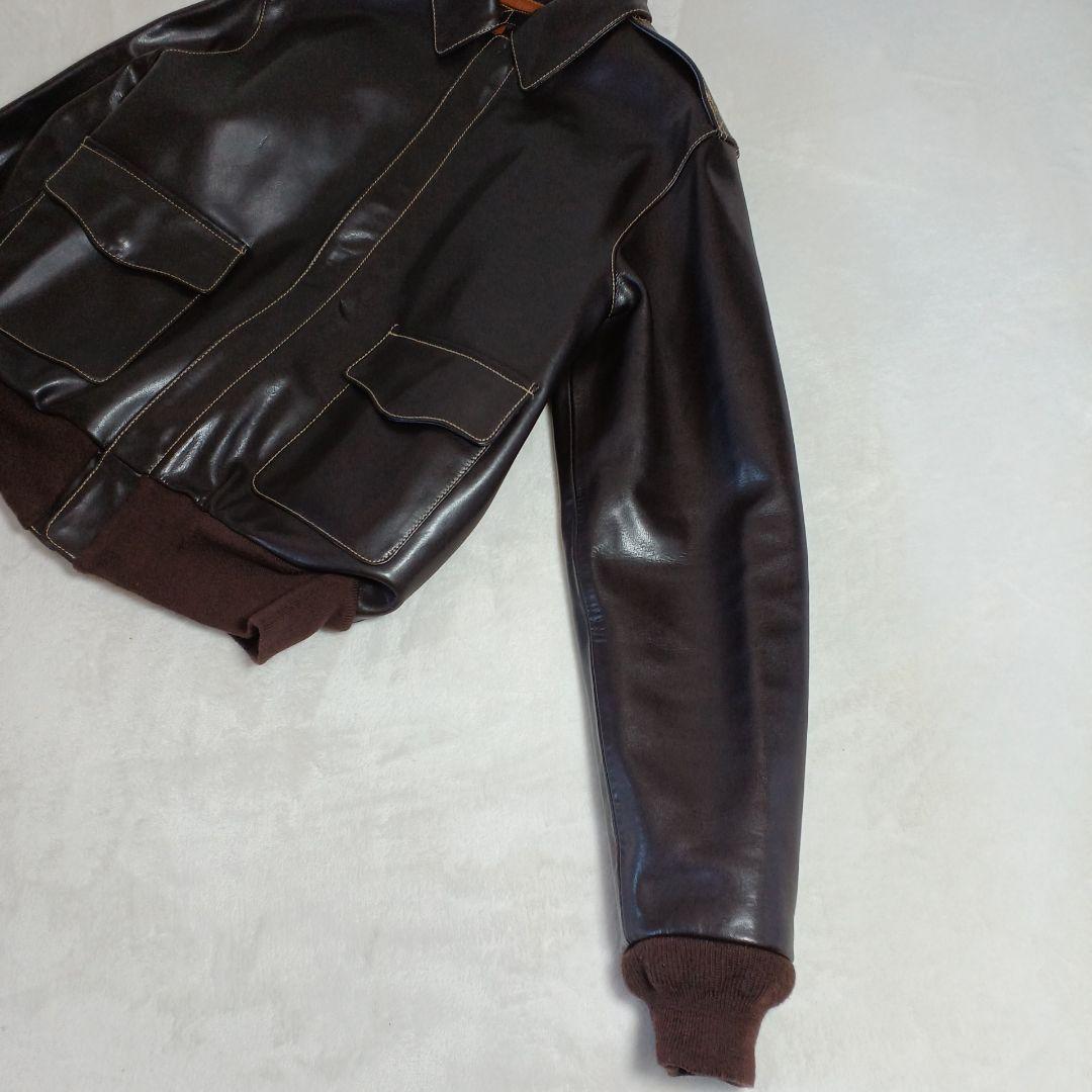 中田商店 モーガンメンフェスベル　A-2 フライトジャケット 焦茶　サイズ40