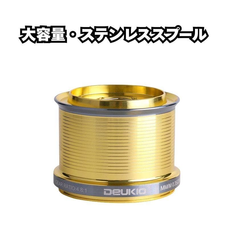 大型 スピニングリール 12000番 大物 ねじ込み式 リール 遠投 釣り