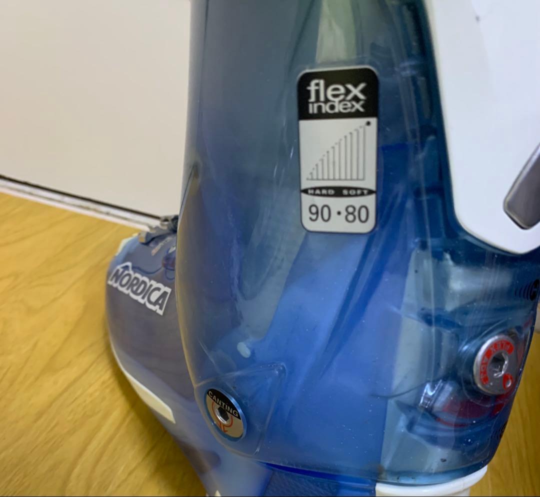 【NORDICA美品】ゲレンデで1回使用 女性用ブーツ25〜25.5cm