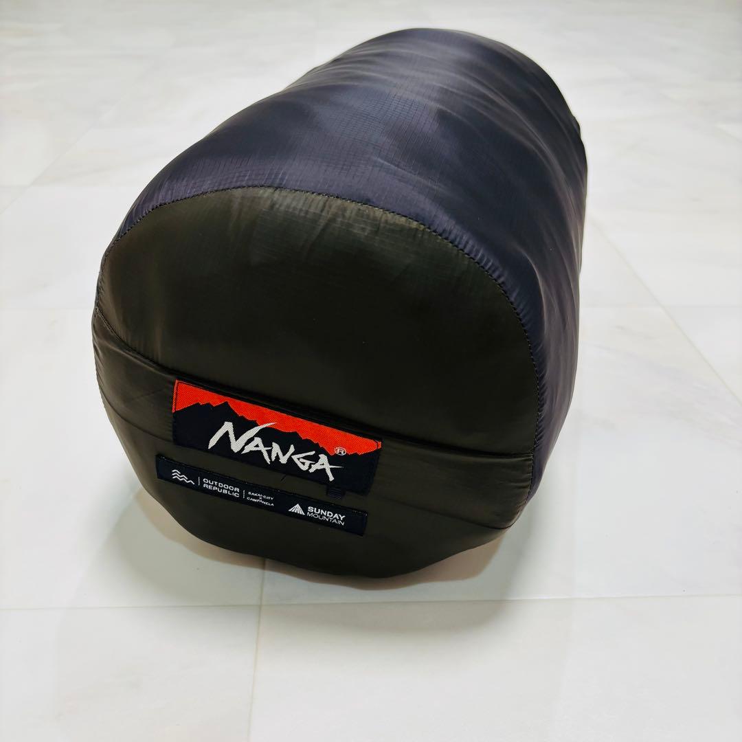 【美品】NANGA×SUNDAY MOUNTAINリミテッドシュラフ SF800
