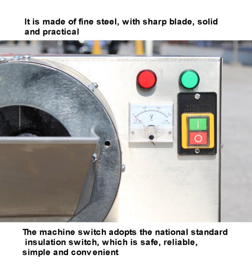 材料ステンレス鋼多機能自動切断機電気ポテトマレーシア野菜カッター中古