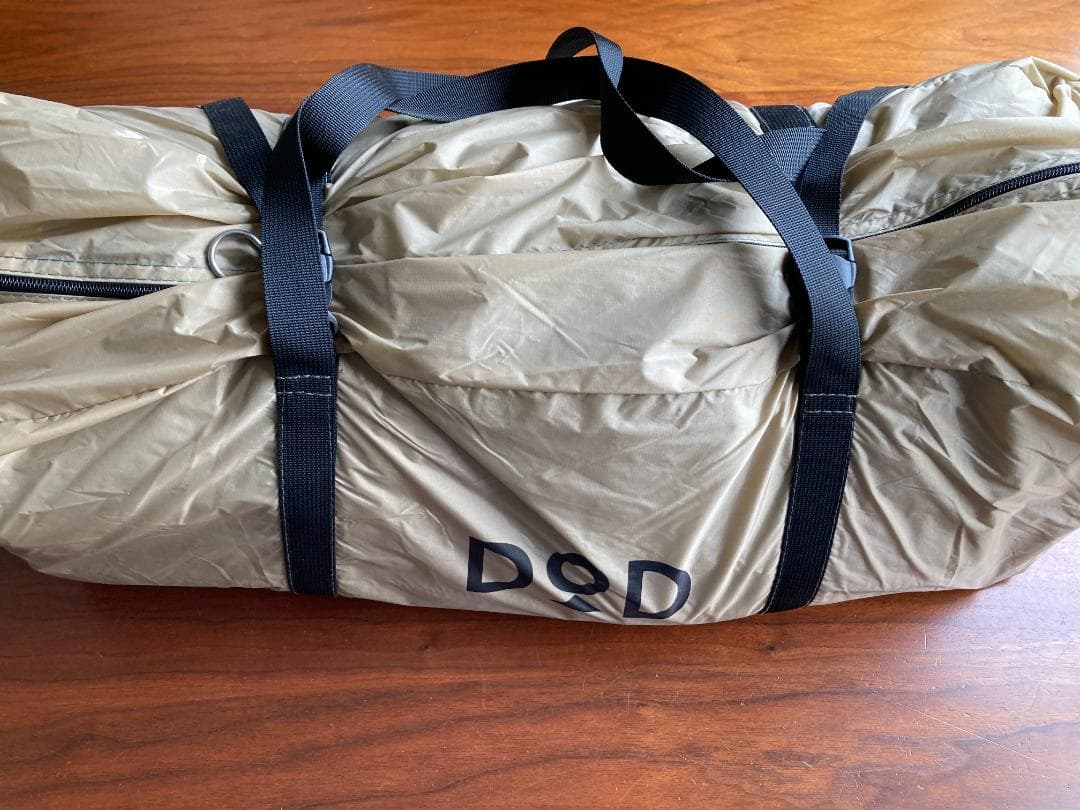 【未使用】DOD ライダーズバイクインテント（ベージュ）