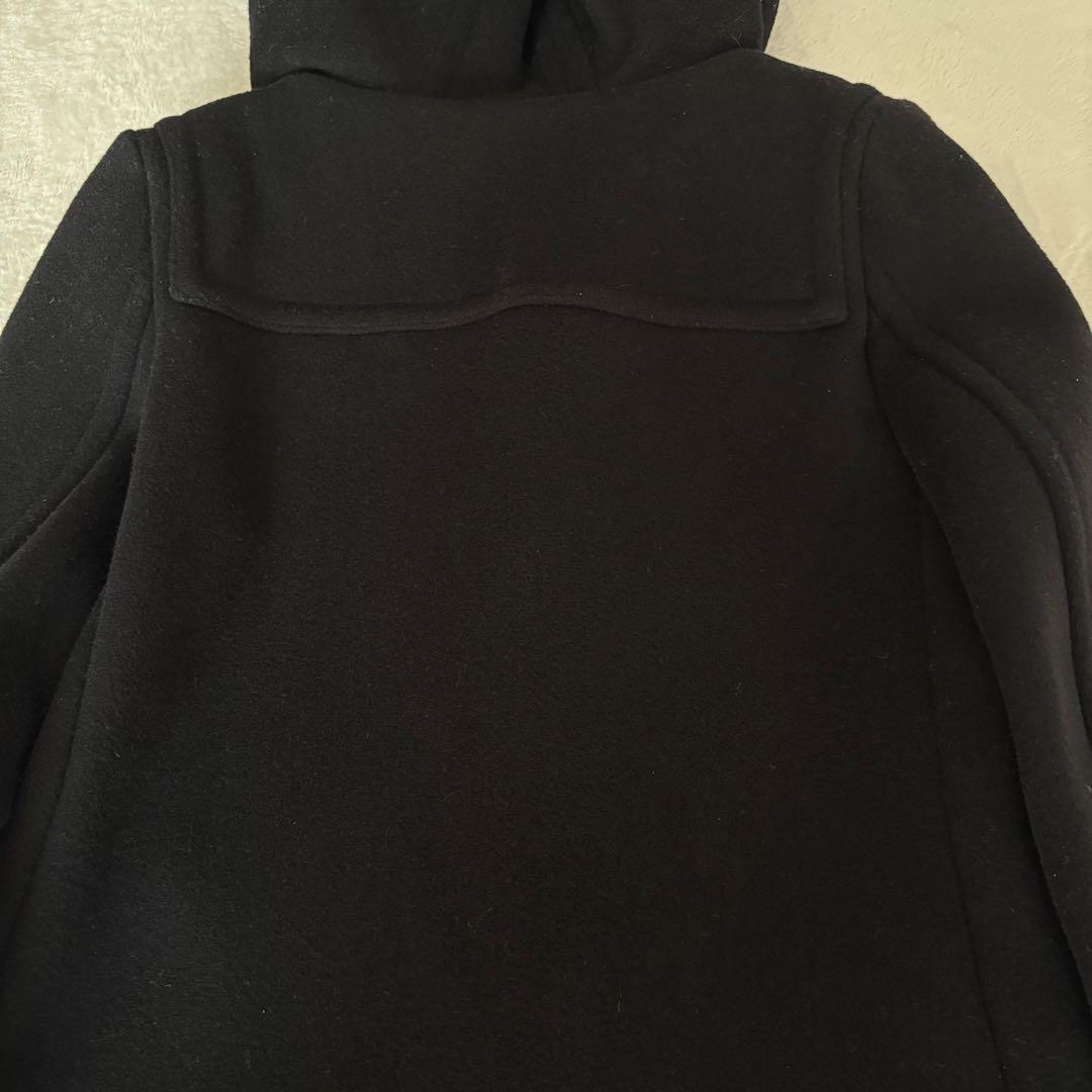 ほぼ未使用‼️HYKE ハイク ダッフルコート ロング 黒 ブラック