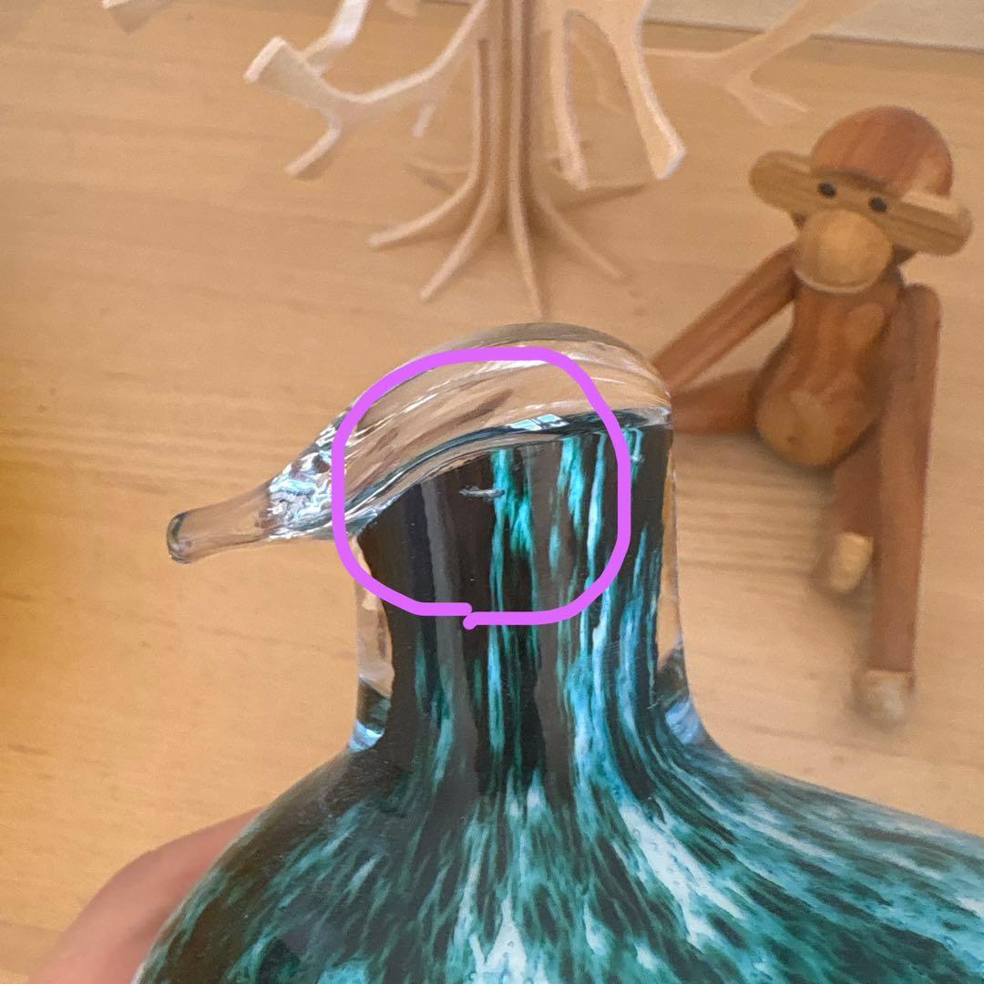 オイバ・トイッカ　OIVA TOIKKA 1983 Green bird バード