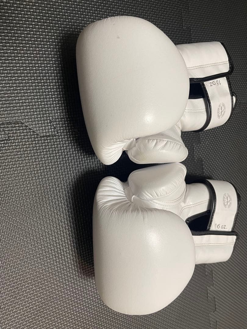 Fairtex 16oz ボクシンググローブ ホワイト