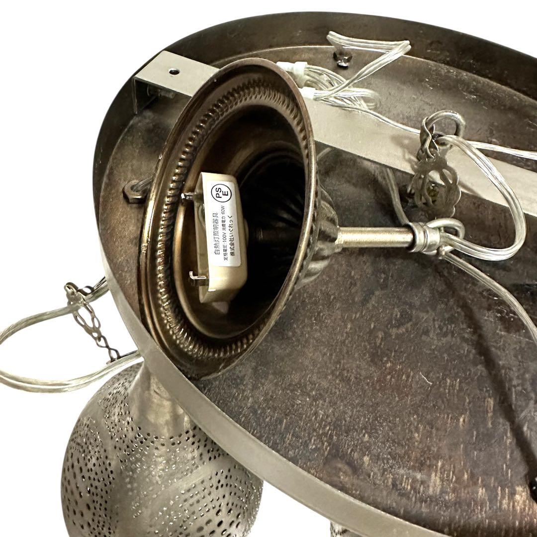 L*y様 モロッコ　メタルシェード　ペンダントライト　モロッコランプ