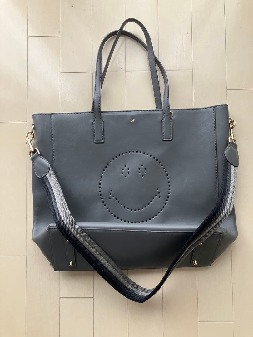 アニヤハインドマーチ　レザートートバッグ