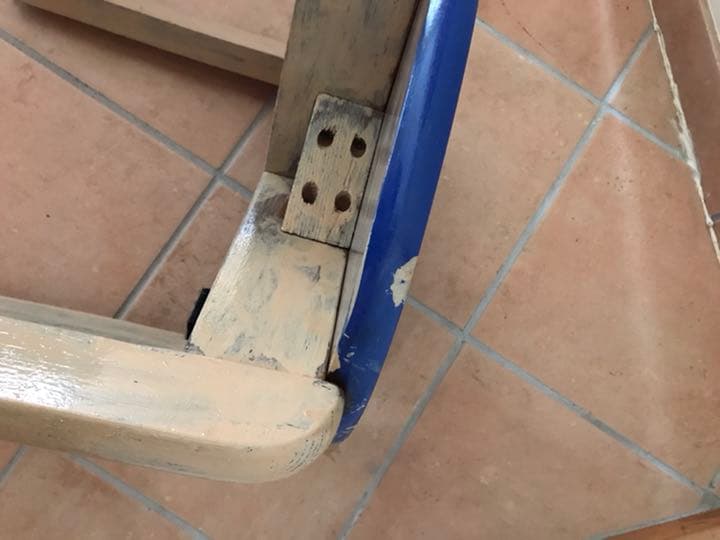 IBATA イバタ　飛騨　スツール　カラー塗装