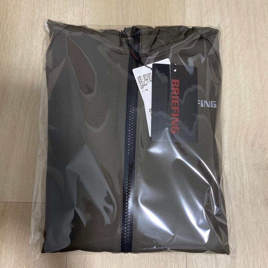 新品未使用BRIEFING フード付きジャケット オリーブ