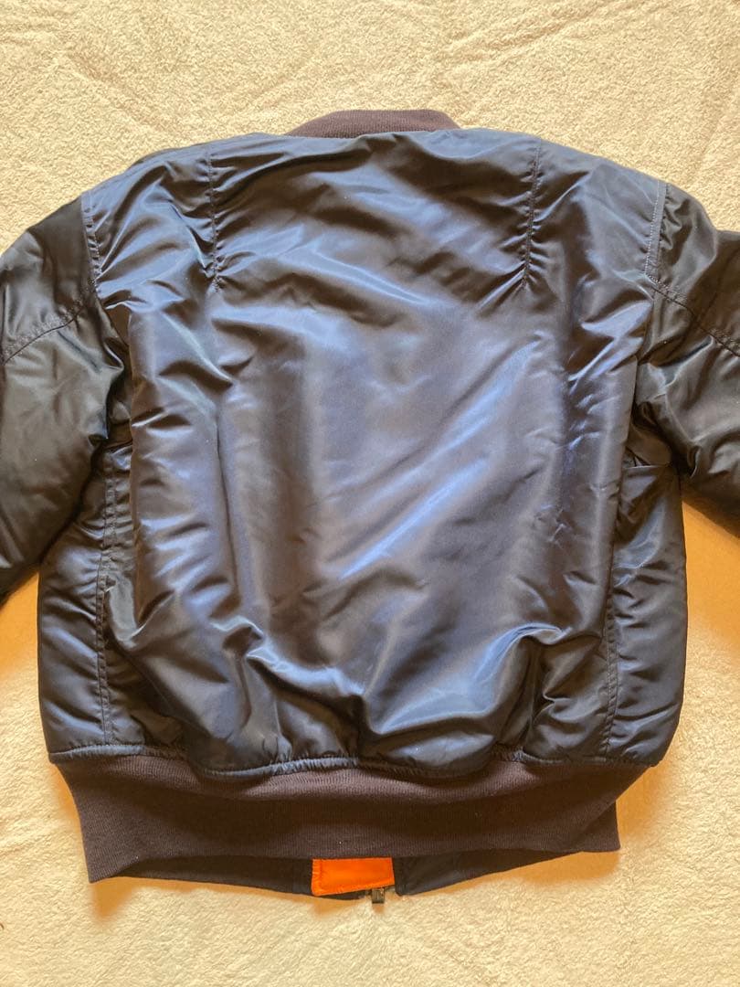 USA製 ALPHA フライトジャケット 68年モデル復刻 MA-1 Mサイズ