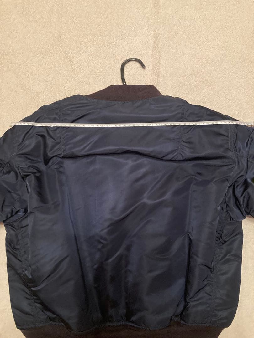 USA製 ALPHA フライトジャケット 68年モデル復刻 MA-1 Mサイズ