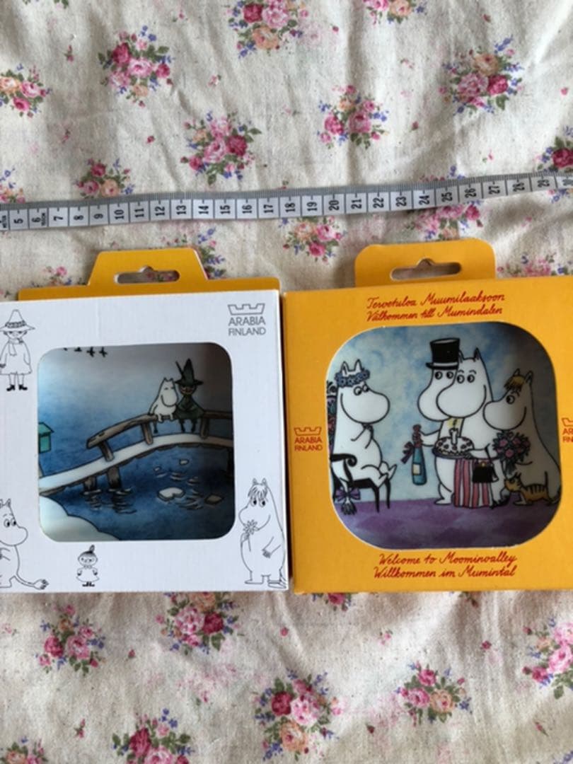 新品　レア　アラビア　ムーミン　スナフキン　プレート　絵皿　廃盤