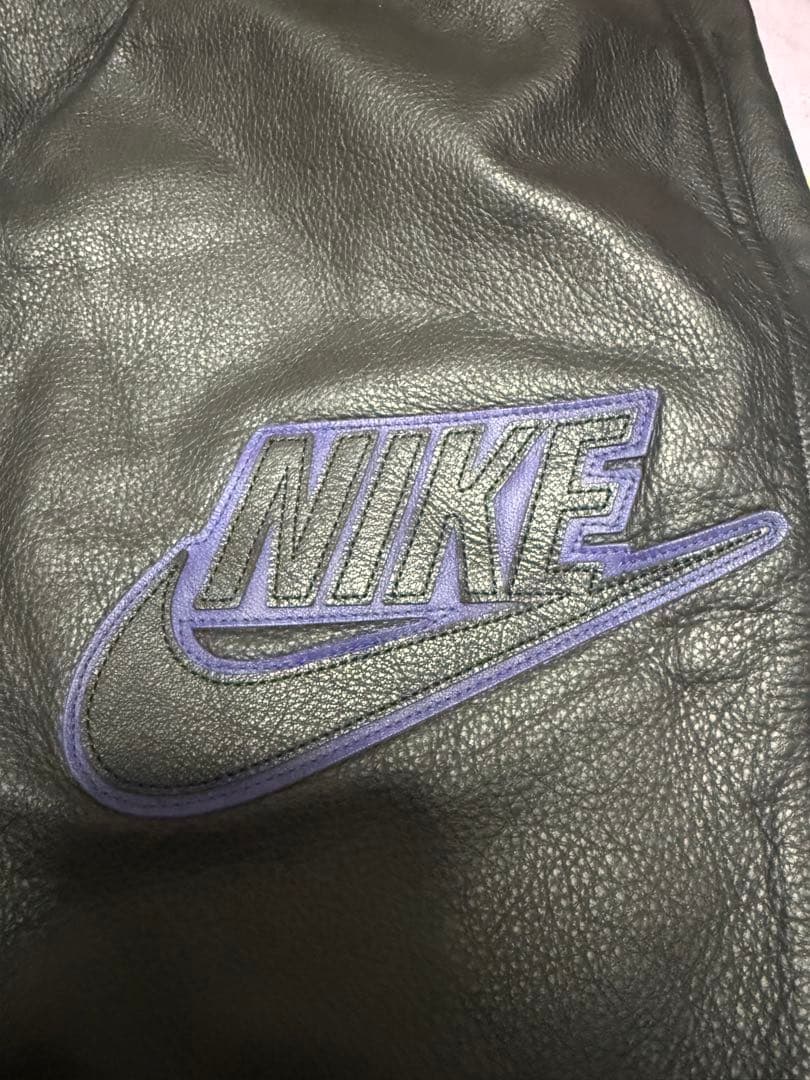 希少　Supreme/Nike Leather Warm Up Pant