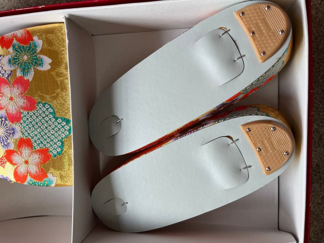 新品★ 未使用きれい　七五三　はこせこセット　6点　女の子　C12