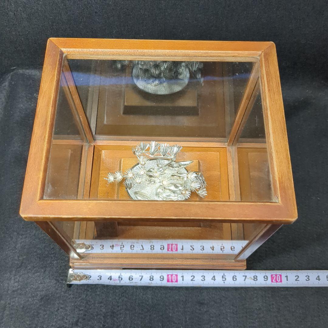 【純銀製】盆栽 松　光則作　金工作家　名工大淵武則